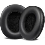 Soulwit mousse coussin coussinets pour casque sony mdr - 7506 mdr - v6 mdr - v7 mdr - cd900st - noir