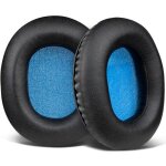 Soulwit mousse coussin coussinets doreilles pour casque sennheiser hd6 mix / hd7 dj / hd8 dj