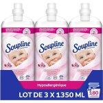 Soupline - liquide adoucissant concentr� soupline hypoallerg�nique lot de 3 x 135 l