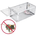 Sourici�re - cage � rat en acier - 27. 5cm x 15cm x 12cm - pr� - assembl�e - durable