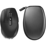 Souris ergonomique - 3dconnexion - cadmouse pro wireless gaucher - usb - c - 7 boutons - noir mat Souris ergonomique - 3dconnexion - cadmouse pro wireless gaucher - usb - c - 7 boutons - noir mat