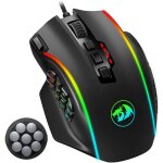 Souris gamer filaire rgb - 12 400 dpi 19 boutons programmables dont 12 lat�raux ergonomique pc / mac