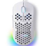 Souris gamer pour pc avec capteur optique 12800 dpi gaming mouse - blanc Souris gamer pour pc avec capteur optique 12800 dpi gaming mouse - blanc