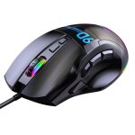 Souris gaming filaire rgb 12000 dpi - design ergonomique touche bureau instantan boutons programmables ...