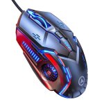 Souris de jeu lumineusessouris filaire silencieuse 6niveaux dpi 6 boutons lumières led 7 couleurs pour ... Souris de jeu lumineusessouris filaire silencieuse 6niveaux dpi 6 boutons lumières led 7 couleurs pour ...