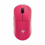 Souris de jeu sans fil - atk - a9 ultra - 30 000 dpi - 150 heures dutilisation - rose