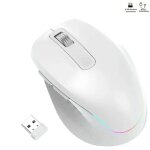 Souris sans fil - 1600 dpi max - silencieuse - mc329 - 2. 4g usb rcepteur - bluetooth5. 0 - 10m max ...