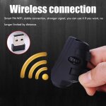 Souris sans fil bluetooth mini souris usb rechargeable souris de poche  anneau pour pc ordinateur portable ...