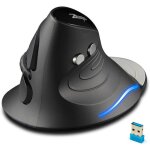 Souris sans fil avec nano - r�cepteur souris ergonomique verticale 2. 4g6 boutonsrepose - poignet amovibledpi ...