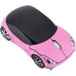 Souris sans fil souris optique haute prcision en forme de voiture de sport portable 24 g avec rcepteur ...
