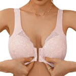 Soutien - gorge sans armature fermeture devant brassi�re sport ouverture devant - 2024 - rose