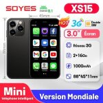 Soyes xs15 mini android8. 1 tlphone intelligent 3. 0 pouces affichage 2gb ram 16gb rom double sim veille ...