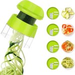 Spaghettis de l�gumes coupe l�gume spiralizer spaghetti l�gume 4 en1 spirale de l�gumes trancheusevert ...