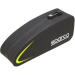 Sparco sacoche de cadre de v�lo jaune imperm�able et r�sistante aux chocs en nylon avec fermeture �clair ...