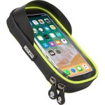 Sparco sacoche de v�lo jaune case t�l�phone portable microfibre imperm�able �cran tactile double fermeture ...