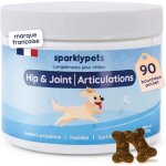 Sparkly pets - hip & joint chien - complment articulaire mobilit & cartilage - collagne moule verte ...