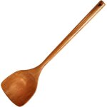 Spatule en bois spatule de cuisine long manche ustensile de cuisine fait main label