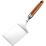 Spatule de cuisine inox professionnelle crpes grill plancha