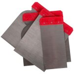 Spatules - pour mastic - carrosserie lissage grattoir bricolage - 4 tailles - ntools