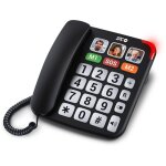 Spc comfort volume pro - tlphone fixe senior avec grandes touches sonnerie leve cran clair et ...