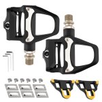 Spd pdales de vlo 2 en 1 en aluminium cnc pdales  clic pour vlo de route antidrapantes pour bmxvtttrekki ...