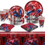 Spiderman anniversaire decoration vaisselle 81 pcs anniversaire vaisselle kit pour décorations de fête ... Spiderman anniversaire decoration vaisselle 81 pcs anniversaire vaisselle kit pour décorations de fête ...