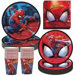 Spiderman enfant anniversaire decoration 80 pcs anniversaire vaisselle kit décorations de fête danniversaire ... Spiderman enfant anniversaire decoration 80 pcs anniversaire vaisselle kit décorations de fête danniversaire ...