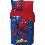 Spiderman - spider - man - marvel - disney - parure de lit - housse de couette 140x200 cm + taie - 63x63 ...