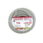Spido tuyau pvc arm souple ? 7 m ?  32 mm ? flexible renforc  spirales pour aspiration et refoulement ...