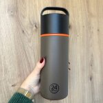 24bottles spin bottle mocha 730 ml ? gourde isotherme (chaud 9 h / froid 15 h)