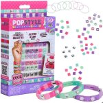 Spin master cool maker - pop style pack strass et paillettes pop style machine  bracelets