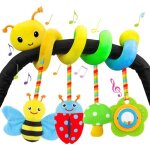 Spirale dactivit� b�b� - poussette bebe jouet fille garcon jouet sensoriel bebe cadeau naissance gar�on ...