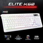 Clavier gaming - spirit of gamer - elite k60 - rgb - 2. 4g / bluetooth / filaire - 19 anti - ghosting ... Clavier gaming - spirit of gamer - elite k60 - rgb - 2. 4g / bluetooth / filaire - 19 anti - ghosting ...