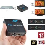 Splitter hdmi - novhill - 2 ports - supporte 3d et hdcp - sans perte de qualit - noir