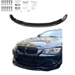 Spoiler de pare - chocs avant noir brillant bmw s�rie 3 e92 e93 lci pack m de 03 / 2010 � 06 / 2013