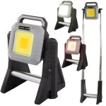 Spot halogne tlescopique rechargeable led