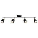 Spot de plafond - philips - niall - gu10 - noir - articul� - 35w