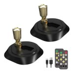 Spot sans fil piles �clairage plantes int�rieur led affichage accentuation variable t�l�commande yyv