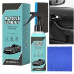 Spray r�novateur de plastiques pour voitures spray r�novateur de garnitures noires pour int�rieur et ...