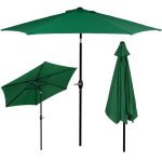 Springos® parasol de jardin avec fonction d?inclinaison et système à manivelle 260 cm Springos® parasol de jardin avec fonction d?inclinaison et système à manivelle 260 cm