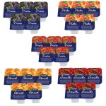 St mamet 25 barquettes de confiture assortie 5 parfums: fraise abricot pche prune groseille dose individuelle ...