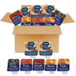 St mamet assortiment de 50 barquettes individuelles de pte  tartiner & confiture (fraise pche abricot ...