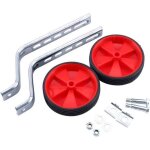 Stabilisateurs petites roues pour v�lo denfants 12 - 20 r�glables paire roulettes stabilisateurs de v�lo(rouge ...