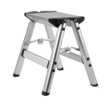 Stahlwerk escabeau pliant kt - 1 st avec capacit de charge de 120 kg echelle pliante en aluminium