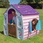 Starplay maisonnette magical house licorne violet / rose / motifs licornes