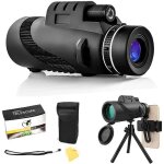 Starscope monocular ultra puissant vision nocturne, 40x60 t�lescope mobile puissant monoculaire �tanche ...