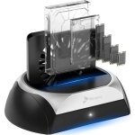 Station daccueil ssd hdd sata 25 35 nvme m. 2 adaptateur de bo�tier usb