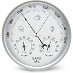 Station mto baromtre analogique avec thermomtre hygromtre mesures de la pression atmosphrique simplicit ...