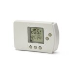 Station meteo - barometre - thermostat numrique  2 fils chaud / froid. blanc