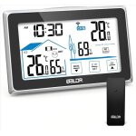 Station mto avec capteur extrieur - thermomtre intrieur extrieur station mto sans fil thermomtre ...